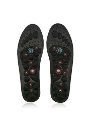 Magnetic Acupressure Massage Insoles For Foot Reflexology Pain Relief Health Massager Arch Support Shoe Soles Insert