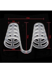 جهاز مكافحة الشخير 4/8 قطعة/المجموعة/مجموعة أدوات مكافحة الشخير سدادة الأنف فتحات الأنف موسع الأنف لتحسين النوم النوم المعونة