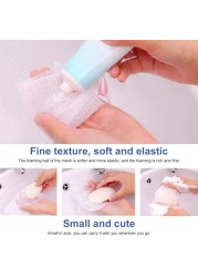 Cleaning Mesh Foaming Bag Portable Hang Soap Saver Bag Bath Shower Foam Mesh Net Cleansing Delicate Mesh Foam