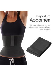 Elastic Women Slimming Belly Wrap Bandage Resistance Bands Waist Trainer Body Belt Modeling Trimmer Belt Gym Accessories