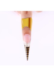 Acrylic Nail Shape Tips Nail Art Extension Paper Holder Tools Nail Sticker Polish Gel Nail Art Foils Guide For Manicure Tools