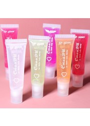 6 colors pure transparent moisturizing moisturizing lip balm lip glaze cosmetics lip gloss makeup beauty health