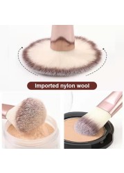 Hot Champagne Makeup Brushes Set for Cosmetics Foundation Powder Blush Eyeshadow Kabuki Blending Face Beauty Makeup Tool