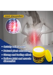 1PC Waist Joint Ointment Anti Arthritis Spine Joint Medical Plaster Back Pain Cream Self Heating Bone Pain Relief Ointment S046