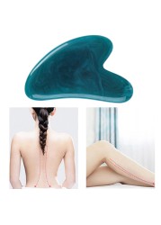 Chinese Gua Sha Scraper Tools Neck Body Acupuncture Spa Massage Beeswax Board Deep Tissue Relaxation Tools Promote Blood