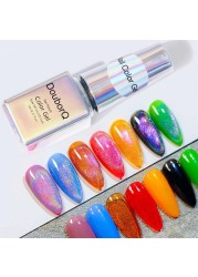 7ml rainbow holographic cat magnetic gel laser glitter magnetic gel varnish soak off uv gel nail gel