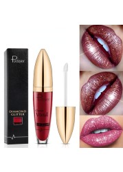 18 Color Matte To Glitter Shimmer Liquid Lipstick Shiny Diamond Lip Gloss Waterproof Long Lasting Pearl Lipgloss Women Lips Makeup