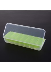 Big Travel Pill Box 5 Colors Portable 7-Day Medicine Box Tablet Storage Bag Colorful Pill Cutter