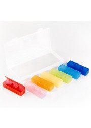 7 Days Weekly Candy Pill Case Medicine Tablet Dispenser Organizer Pill Box Splitter Pill Storage Box Organizer Container