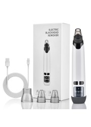 Electric Blackhead Remover Acne Point Vacuum Cleaner USB Set Pore Cleaner Acne Pimple Extraction Tool