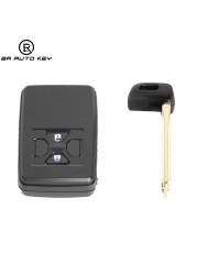 Smart Remote Key Fob For Toyota Corolla Rav4 Auris Rav4 2006-2012 Key 2 Buttons, B90EA P1 98 4D-67, Dst80 433MHz ASK 89904-12170