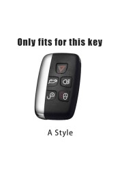 PU Car Key Case Cover For Land Rover Range Rover Sport Evoque Freelander A9 Discovery 2 3 4 Sport For Jaguar XF XJ A8 A9 X8 XE