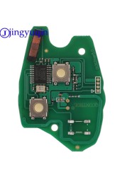 jingyuqin Chip for Remote Control Key PCF7946/pcf7947/4A 434MHz For Renault Trafic Vivaro Primastar Movano Keyless Replacement