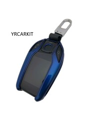 YRCARKIT Car Accessories LCD Smart Key Case Zinc Alloy Material CF400 CF500 Drop Protective High Quality