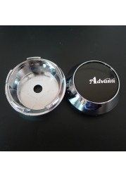 4pcs Advanti Racing Car Wheel Center Cap Hubs 65mm Emblem Emblem Badge Rims Cover Car Styling Accessories