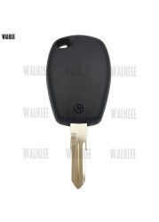 WALKLEY - Remote Car Key for Renault Megane Modus Clio Kangoo Logan Sandero Duster with Chip PCF7946 or PCF7947