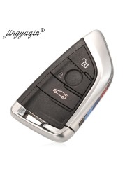 jingyuqin Smart 3/4 Button 315mhz 433mhz 868MHZ Remote Key Keyless Entry Fob For BMW F CAS4 5 7 Series X5 X6 2014 2015 2016 pcf7953