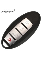 jingyuqin S180144106 433MHz 4A-PCF7953M Keyless Smart Car Remote Fob for Nissan Rogue X-Trail 2014 2015 2016 KR5S180144106