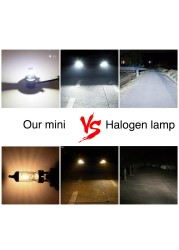 BraveWay H4 LED Car Light Bulbs H4 H7 H8 H3 H11 H1 9005 9006 HB3 HB4 LED Headlight For Car Headlight Turbo Bulbs For Auto 12V CANBUS