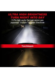 Torchbeam HID Xenon Light D1S D2S D3S D4S D8S 2pcs HID Bulb 2800LM 6000K 8000K Xenon Light 35W 12V 45V 85V Car Headlight White