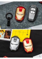 مناسبة لهوندا CR-V HR-V مدينة أوديسي Accord سيفيك حقيبة مفاتيح الرجل الحديدي تعديل مفتاح معدني