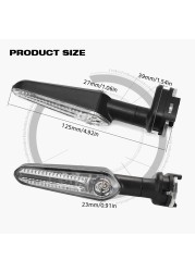 LED Turn Signal Light For Yamaha MT07 Tracer 700 XJ6 FZ6 MT09 900 MT10 Motorcycle Accessories Directional Flasher Lamp Indicator