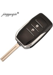 jingyuqin 2/3 Buttons Modified Flip Remote Key Shell Case For Lexus RX300 RX350 RX400h SC430 GX470 LS400 GS300 ES300 ES330 LX470