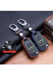 New Luminous Leather Car Key Case For Chevrolet Cruze Aveo Trax Opel Astra Corsa Meriva Zafira Antara J Mokka Badge For Buick