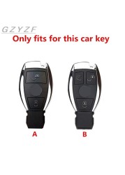 ABS Car Key Cover Case Cover For Mercedes Benz BGA AMG W203 W210 W211 W124 W202 W204 W205 W212 W176 E Class W213 S class