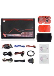 No Tokens Online 2.8 EU Red KESS KTAG V5.017 OBD2 Manager Tuning K-T V7.020 4 LED BDM Frame K-T Automotive ECU Programmer