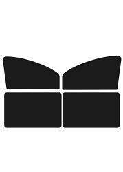 4pcs Car Magnetic Side Window Sunshade Cover Sun Visor Summer Protection Window Curtain For Front Rear Black Car Accessories