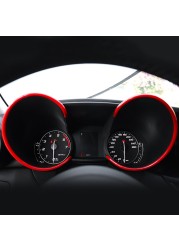 For Alfa Romeo Giulia Car Dashboard Speed ​​Decoration Ring Modification Interior Accessories