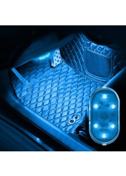 Waterproof USB Car Accessories Ambient Light USB Car Interior Decoration For Mersedes Benz Seat Leon Changan Cx70