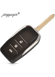 jingyuqin Flip Folding Remote Key Fob Case For Toyota Camry Corolla Prado 120 RAV4 Kluger Previa FJ Cruiser Land Cruiser