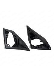 Mercedes-Benz W124 W201 Exterior Mirror Rubber Gasket Seal Assembly (L + R) Left Side Drive (Left Hand Drive) Steering Wheel