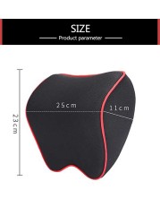 New Car Neck Headrest Pillow Car Accessories Pillow Auto Seat Head Support Neck Protector Auto Seat Neck Pillow Memory