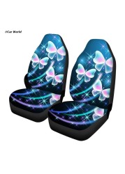 6XDB Car Seat Cover Breathable Polyester Auto Cushion Mat Protector Universal Pad 2x