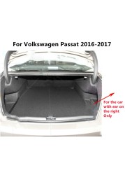 SJ 6 Colors Waterproof Car Trunk Mat Fit for Volkswagen VW Passat (2007-2008-09-10-11-12-13-14-15-16-17-18-19-20-21-2022 Year)