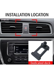 Car Mobile Phone Holder For Volkswagen VW Lavida 2015-2017 Special Air Vent Stand GPS Gravity Navigation Bracket Car Accessories