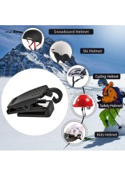 Mask Holder for Ski Helmet Mask Clip Hook Bracket Cycling Skiing Climbing Sports