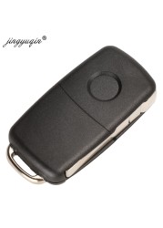 jingyuqin 10X For Volkswagen Polo Sedan Golf 6 Passat B6 Volkswagen Touran Bora 434MHz Flip Key ID48 Remote Control Car Key