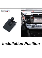 Car Mobile Phone Holder For Toyota RAV4 2013 2014 2015 2016 2017 2018 Gravity GPS Stand Special Mount Vent Navigation Bracket