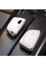 Car Smart Key Cover Case Fob For Cadillac CT4 CT5 CT4-V C8 Corvette 2018 2019 2020 2021 Key Chain Protection Shell Accessories