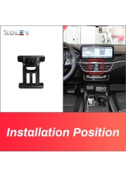 Car Mobile Phone Holder For Ford Focus MK4 2020 GPS Gravity Air Vent Outlet Holder Mounts Special Navigation Bracket Accessories