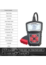 Car Engine Test Code Diagnostic Tool For Mercedes-Benz AMG Volvo BMW Skoda Hummer Cadillac Chevrolet Kia Ford EOBD OBD2 Scanner