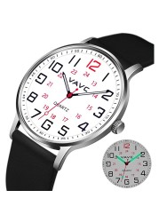 2022 New VAVC Nurse Watches Women Top Brand Women Quartz Water Resistant Solid Leather Sports Watch For Medical Student Doctor Women