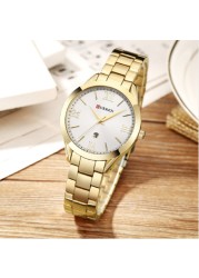 CURREN Gold Watch Women Watches Ladies 9007 Steel Women's Wrist Watches Female Clock Relogio Feminino Montre Femme