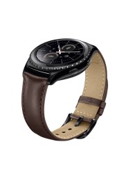 22mm/20mm leather strap for Samsung Gear S2 Classic S3 Frontier Galaxy 46mm/42mm band Huawei watch gt 2 amazfit bip bracelet