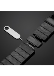 20mm 22mm Watch Strap For Samsung Watch 4 Classic 46mm 42mm Active 2 Carbon Fiber Kevlar Bracelet Galaxy Watch 4 44mm 40mm Strap