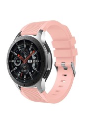 Silicone Wrist Band Strap for Samsung Galaxy Watch 46mm SM-R800 Smart Watch Samsung Gear S3 Watches for Huami Amazfit Stratos2